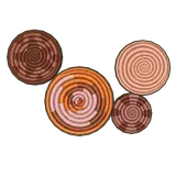 Petit Planet Baridi Woven Wall Art icon