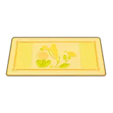 Petit Planet Butterscotch Floral Rug icon