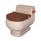 Petit Planet Chestnut Ceramic Toilet icon