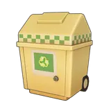 Petit Planet Cream Recycling Bin icon