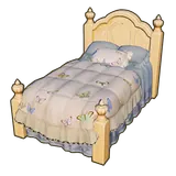 Petit Planet Faintglow Featherwoven Bed icon