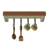 Petit Planet Firstlight Wall-Mounted Utensil Rack icon