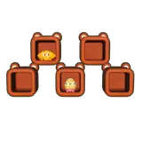 Petit Planet Floral Patchwork Cube Shelf icon