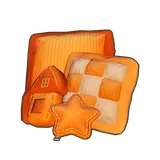 Petit Planet Floral Patchwork Pillow Pile icon