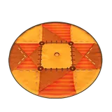 Petit Planet Floral Patchwork Rug icon