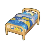 Petit Planet Fresh Start Sky Blue Bed icon