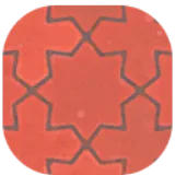 Petit Planet Geometric Terracotta Path icon