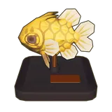 Petit Planet Golden Pinecone Fish Model icon