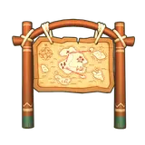 Petit Planet Golden Savanna Map Stand icon