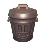 Petit Planet Laneway Iron Trash Can icon