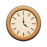 Petit Planet Maizeglow Wooden Wall Clock icon