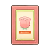 Petit Planet Pink Mooncycle Rose Wall Art icon