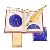 Petit Planet Quill Pen & Astrology Book icon