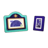 Petit Planet Star-Engraved Desktop Photo Frame Set icon