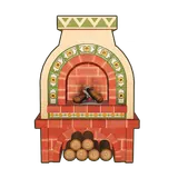 Petit Planet Sunflower Brick Fireplace icon