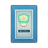 Petit Planet Teal Bellflower Wall Art icon