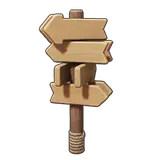 Petit Planet Wooden Crossroads Signpost icon